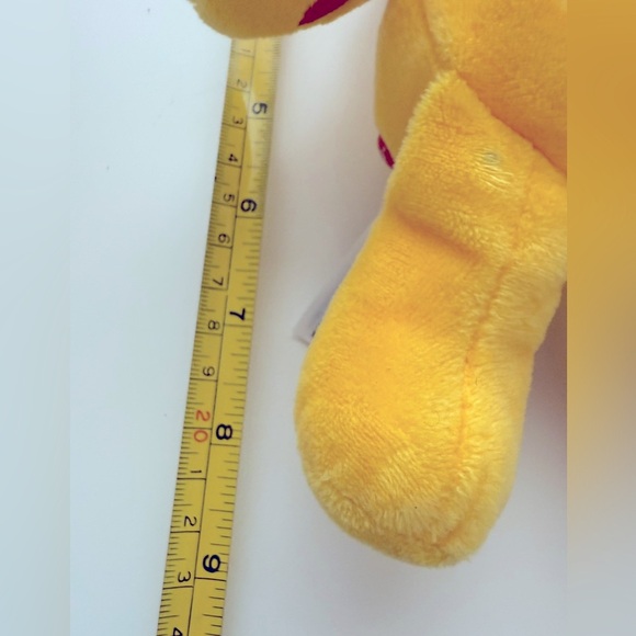 10” Colorful Care Bear Plush Bear Set - Purple, Green, Pink, Yellow - Picture 5 of 13